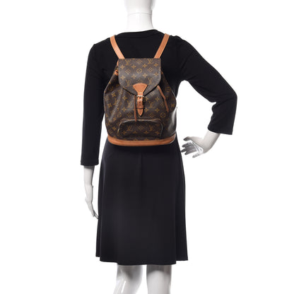 Louis Vuitton Monogram Montsouris MM Backpack 2 of 16