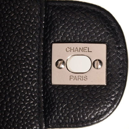 Chanel Caviar Jumbo Single Flap Black 9 of 9