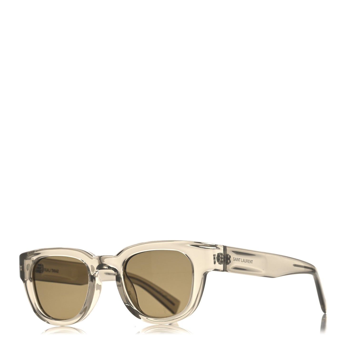 Transparent Acetate SL 675 Sunglasses Beige