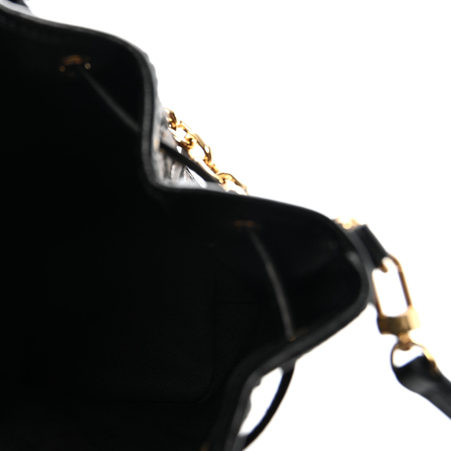 Louis Vuitton Monogram Sequins Noe BB Black 5 of 8