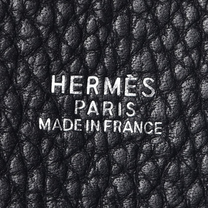 Hermes Taurillon Clemence Picotin 22 MM Black 5 of 6
