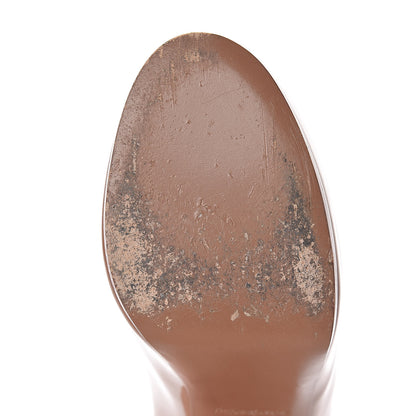 Saint Laurent Patent Tribtoo 80 Platform Pump 37.5 Soft Nude 10 of 17