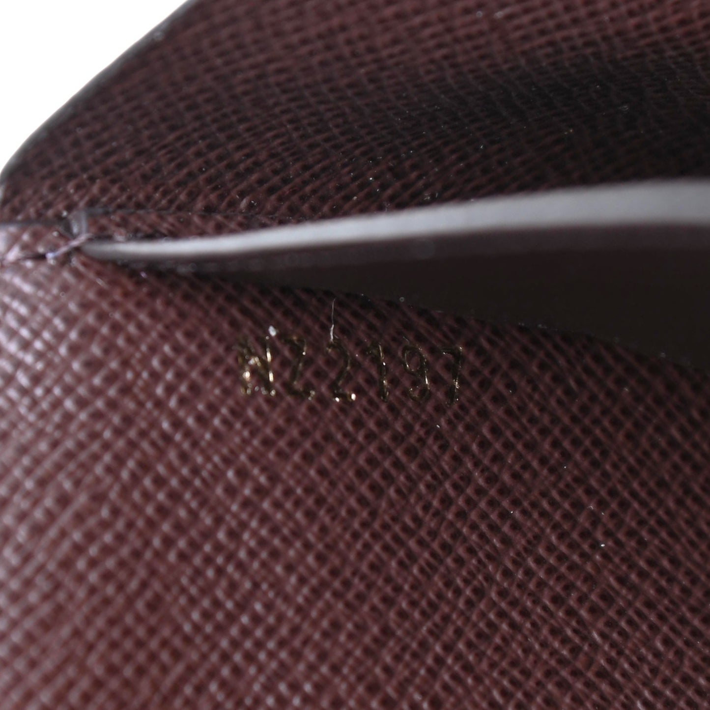 Damier Ebene Normandy Wallet Rose Ballerine