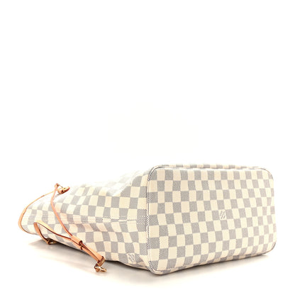 Louis Vuitton Damier Azur Neverfull MM 4 of 9