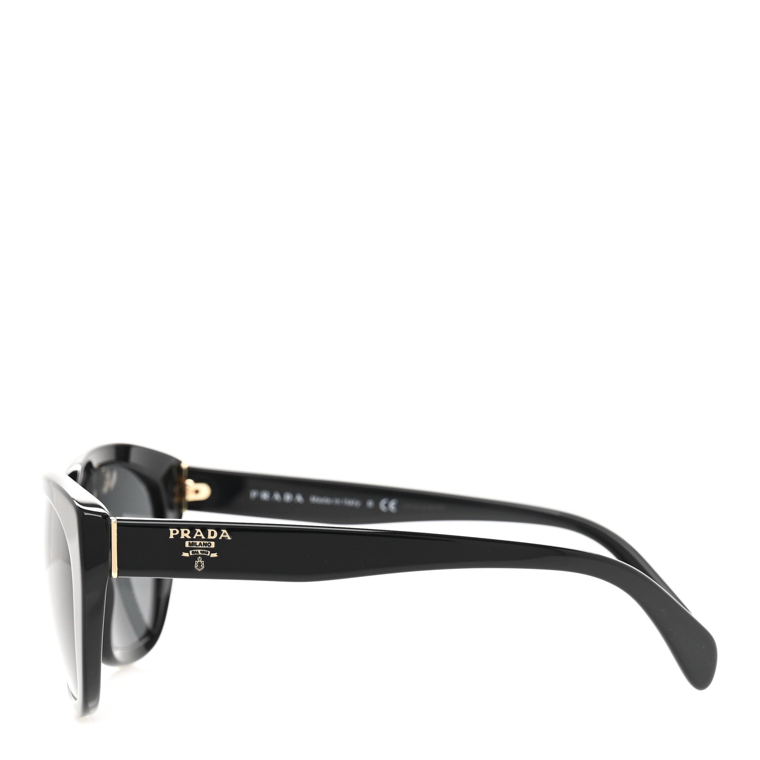 Prada Acetate Sunglasses SPR 16X Black 3 of 8