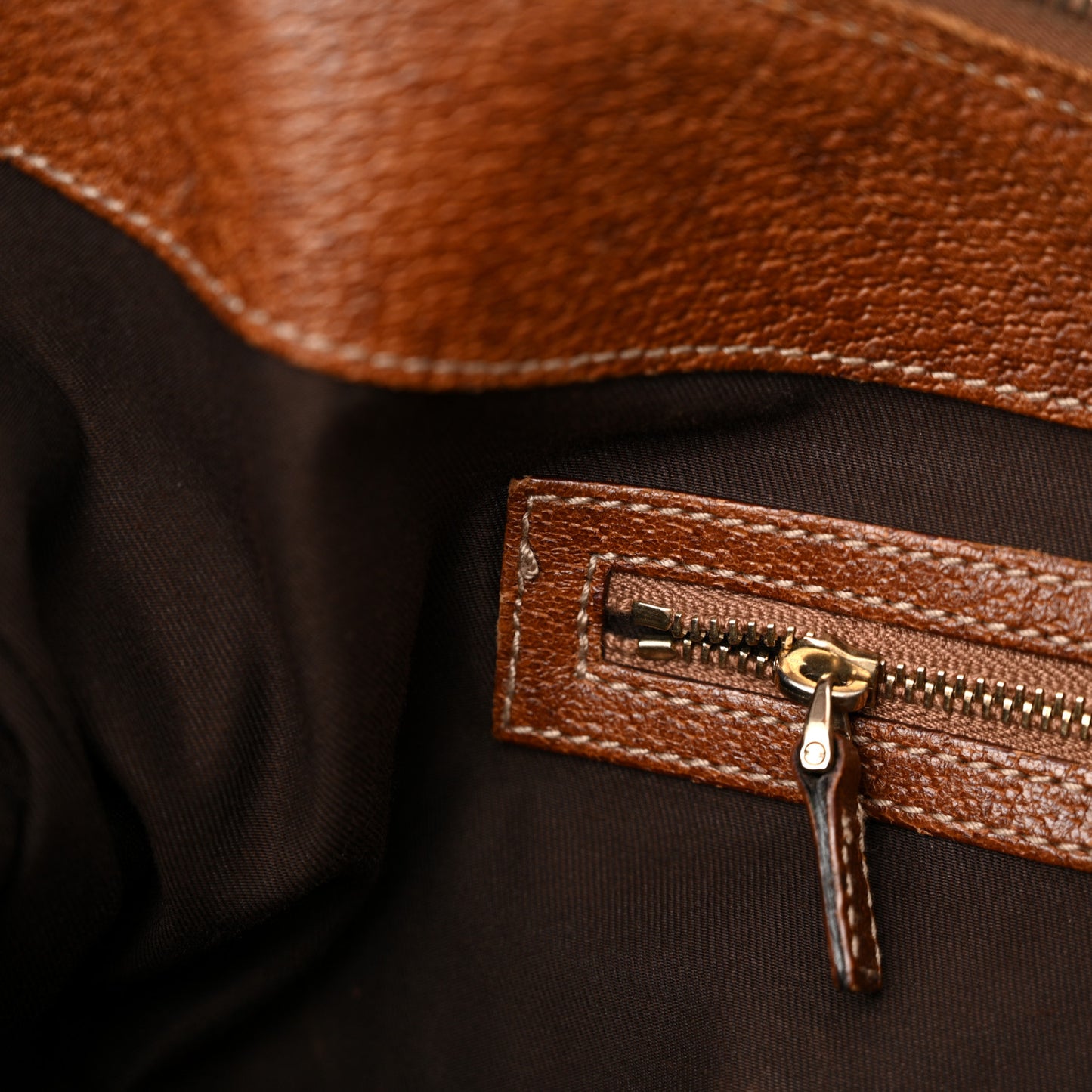 Monogram Bamboo Ring Hobo Brown