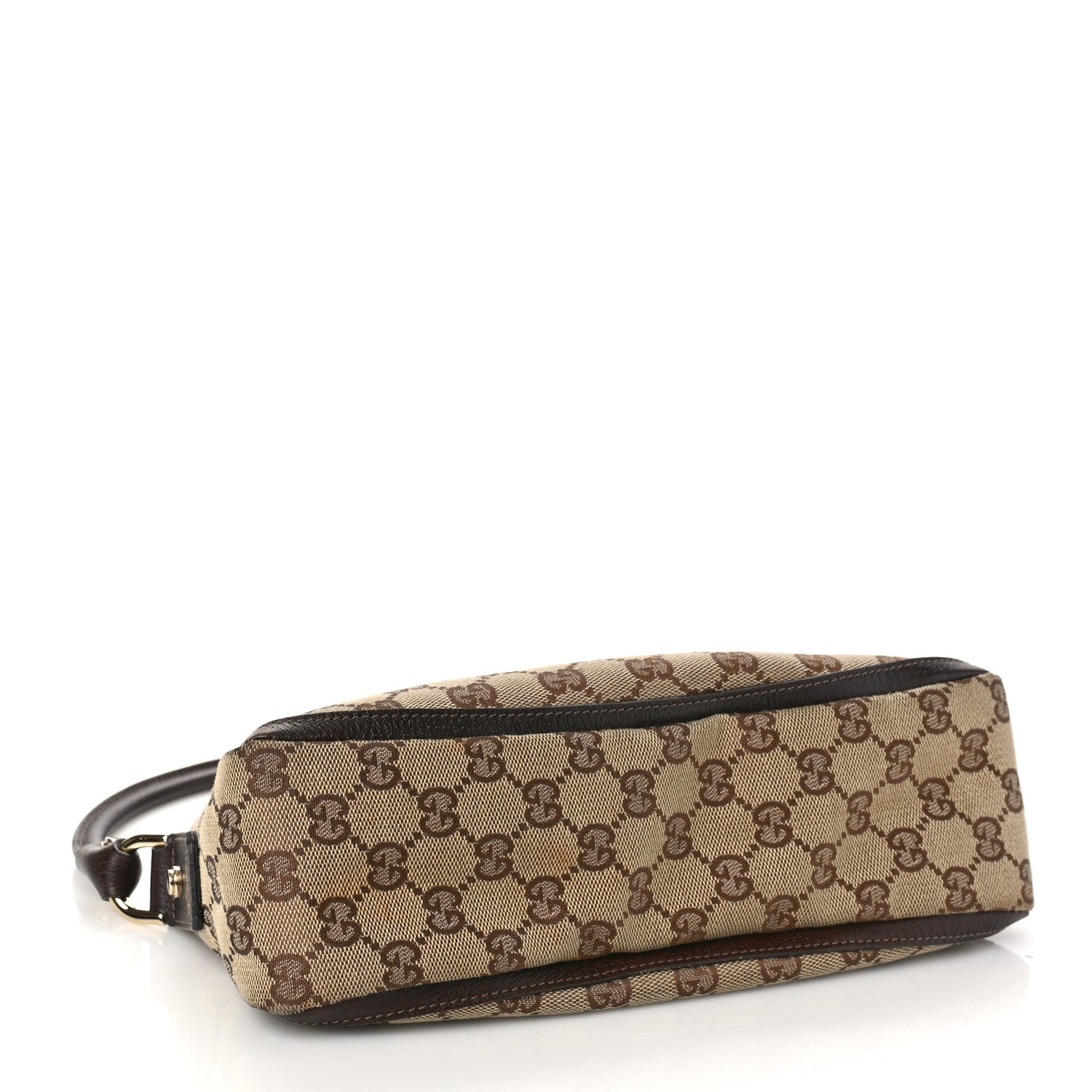 Gucci Monogram D Ring Abbey Pochette Brown 4 of 11