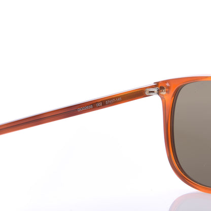 Gucci Acetate Frame Sunglasses GG0263/S Havana 6 of 8