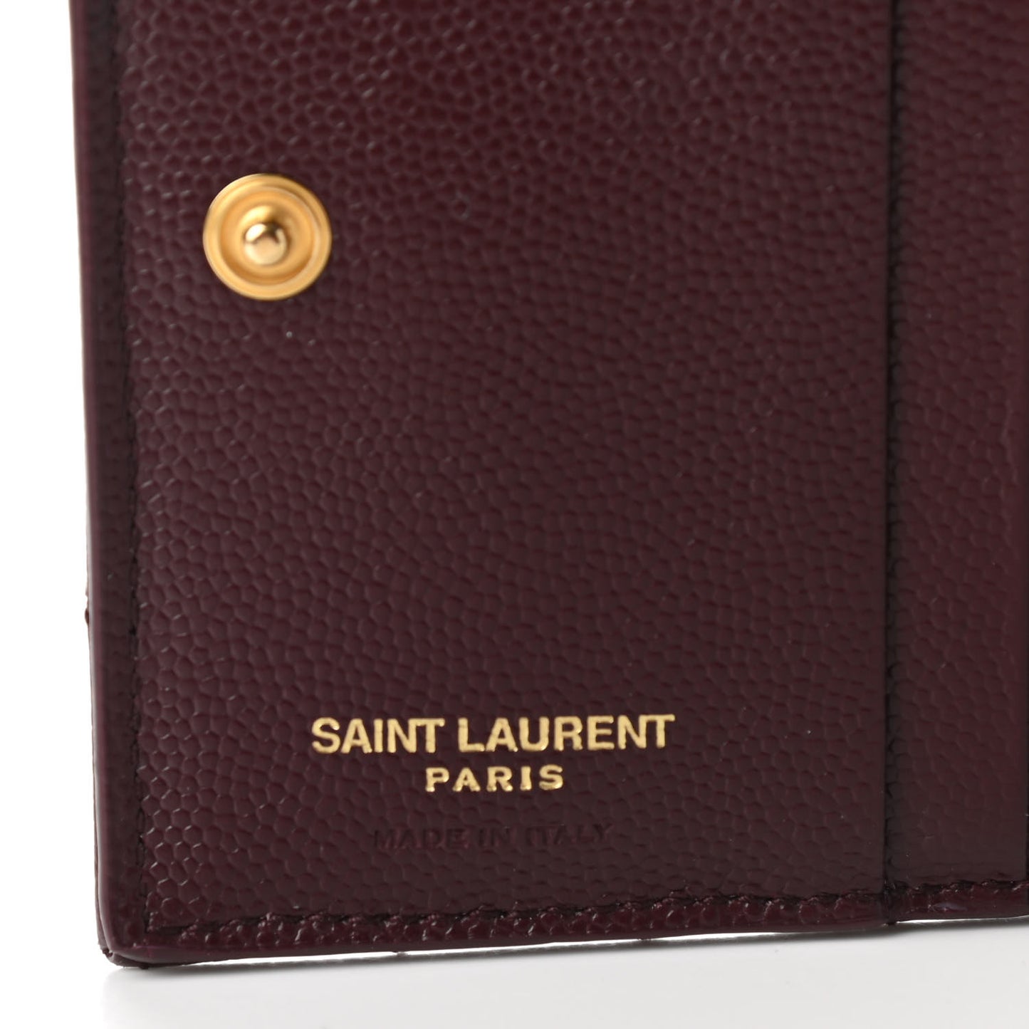 Grain De Poudre Matelasse Chevron Monogram Zipped Card Case Rouge Legion