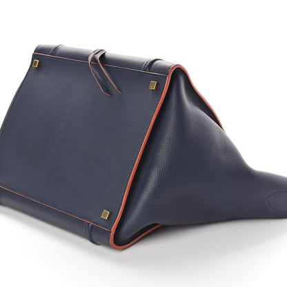 Celine Baby Grained Calfskin Medium Phantom Luggage Midnight 9 of 9
