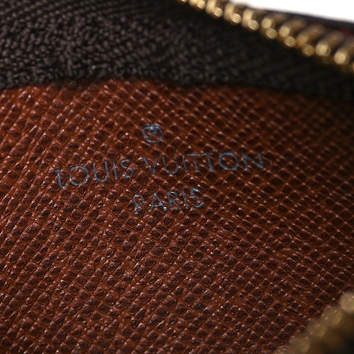 Monogram Key Pouch