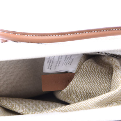 Hermes Toile Swift Maline Bag Gold Craie 5 of 8
