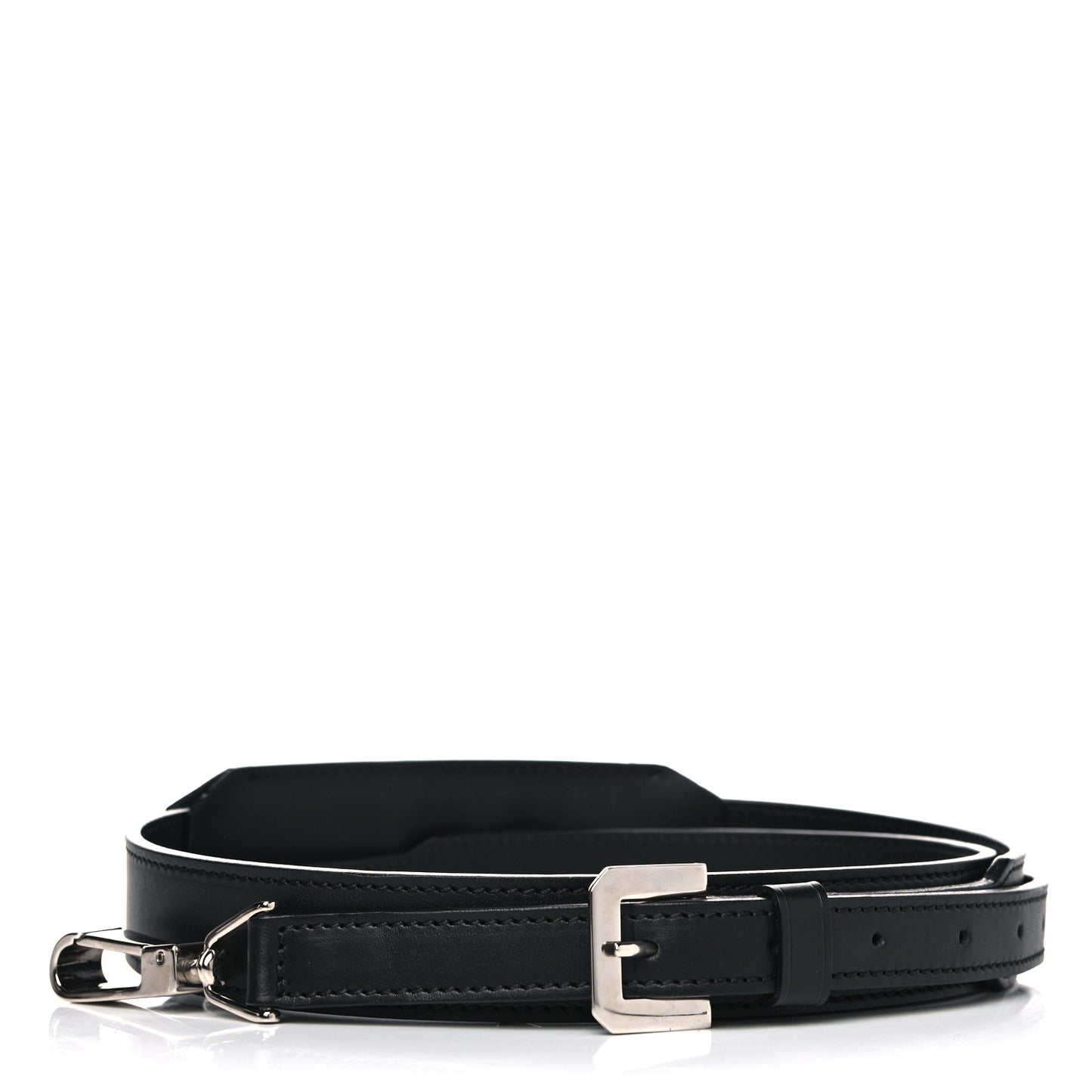 Calfskin Adjustable Shoulder Strap Black