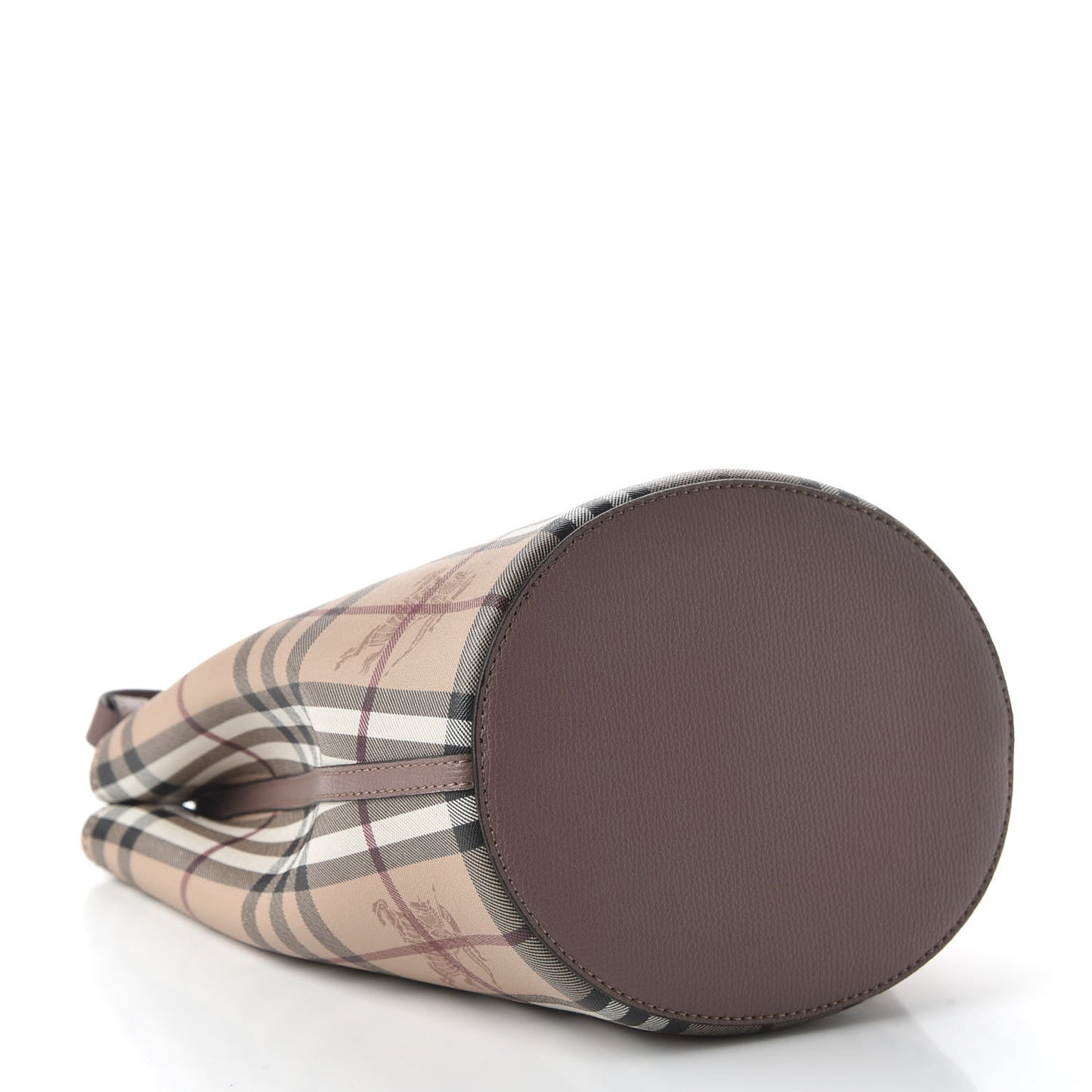 Haymarket Check Colours Small Lorne Bucket Crossbody Light Elderberry