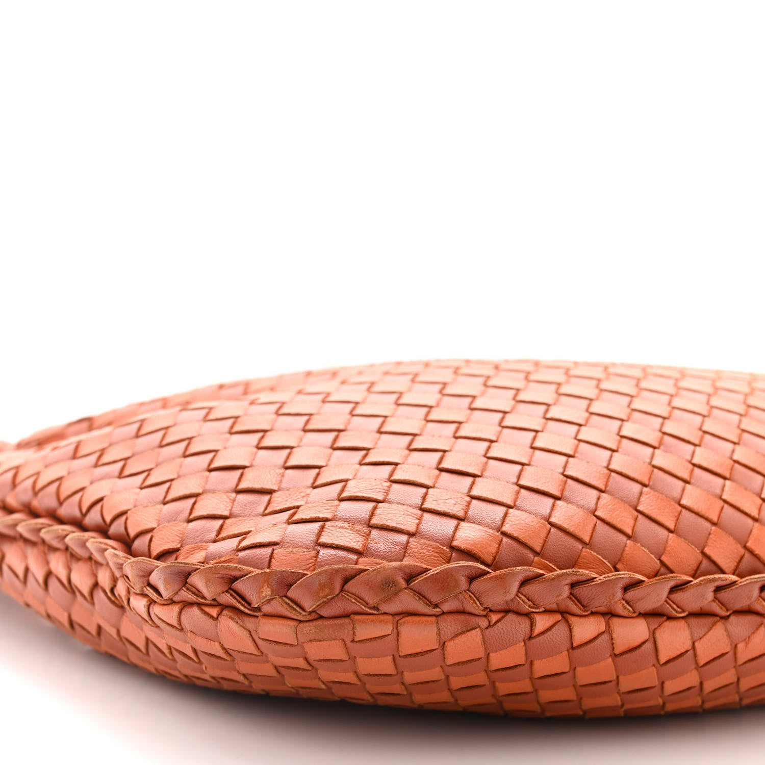 Bottega Veneta Nappa Intrecciato Bi-Color Medium Veneta Hobo Rust Clay 9 of 10
