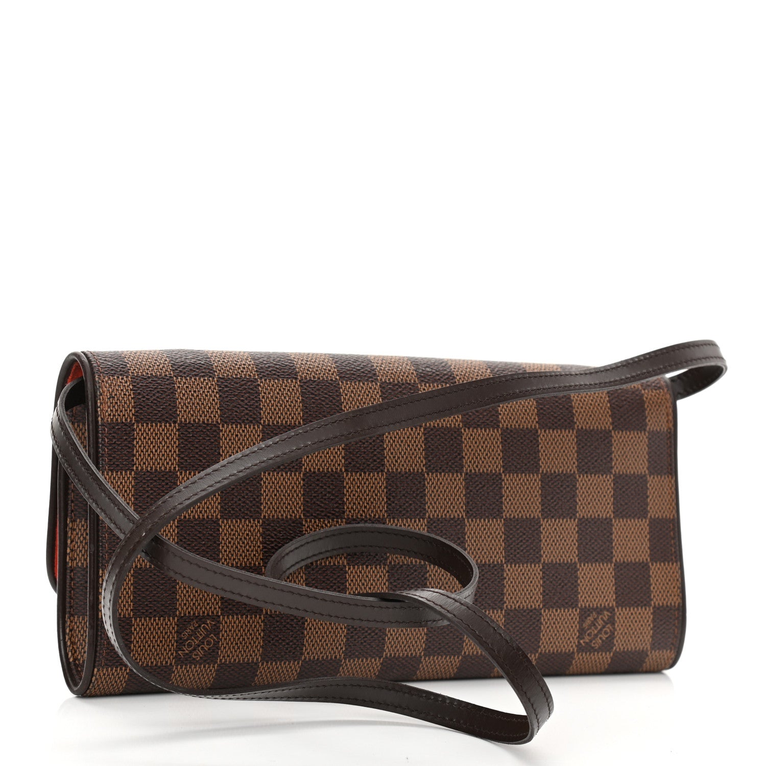 Louis Vuitton Damier Ebene Pochette Twin GM 3 of 12