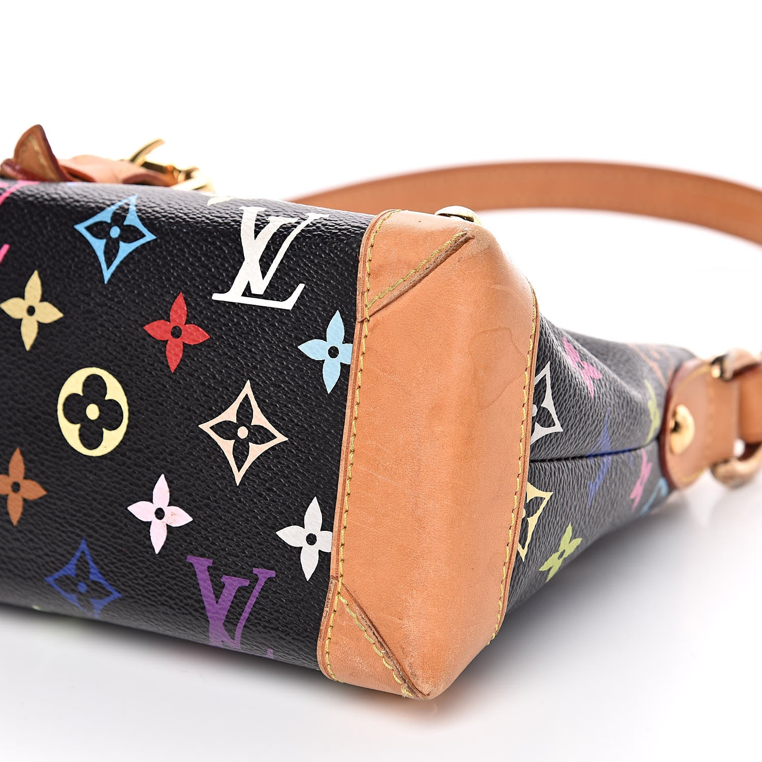 Louis Vuitton Monogram Multicolor Eliza Black 9 of 13