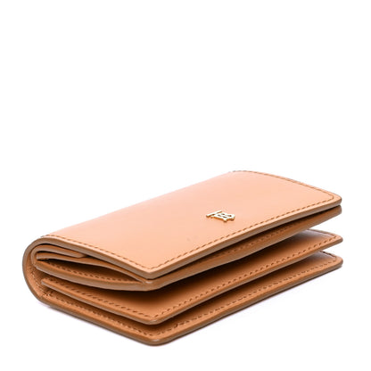 Burberry Calfskin Jessie Chain Card Case Warm Sand 3 of 4