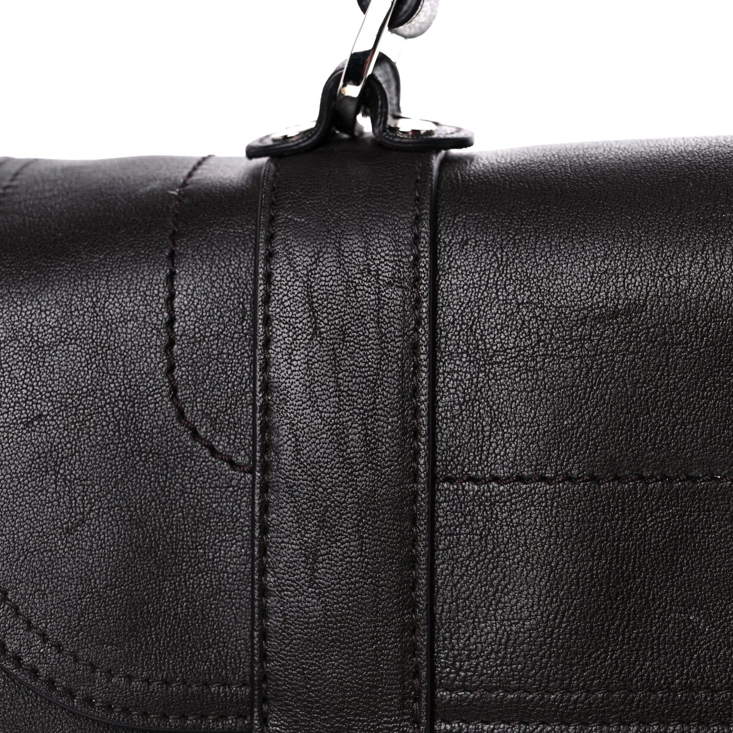 Lambskin Medium PS1 Satchel Black