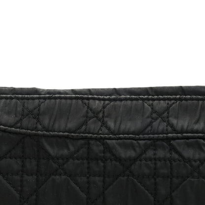 Christian Dior Nylon Cannage Shoulder Bag Black 11 of 12