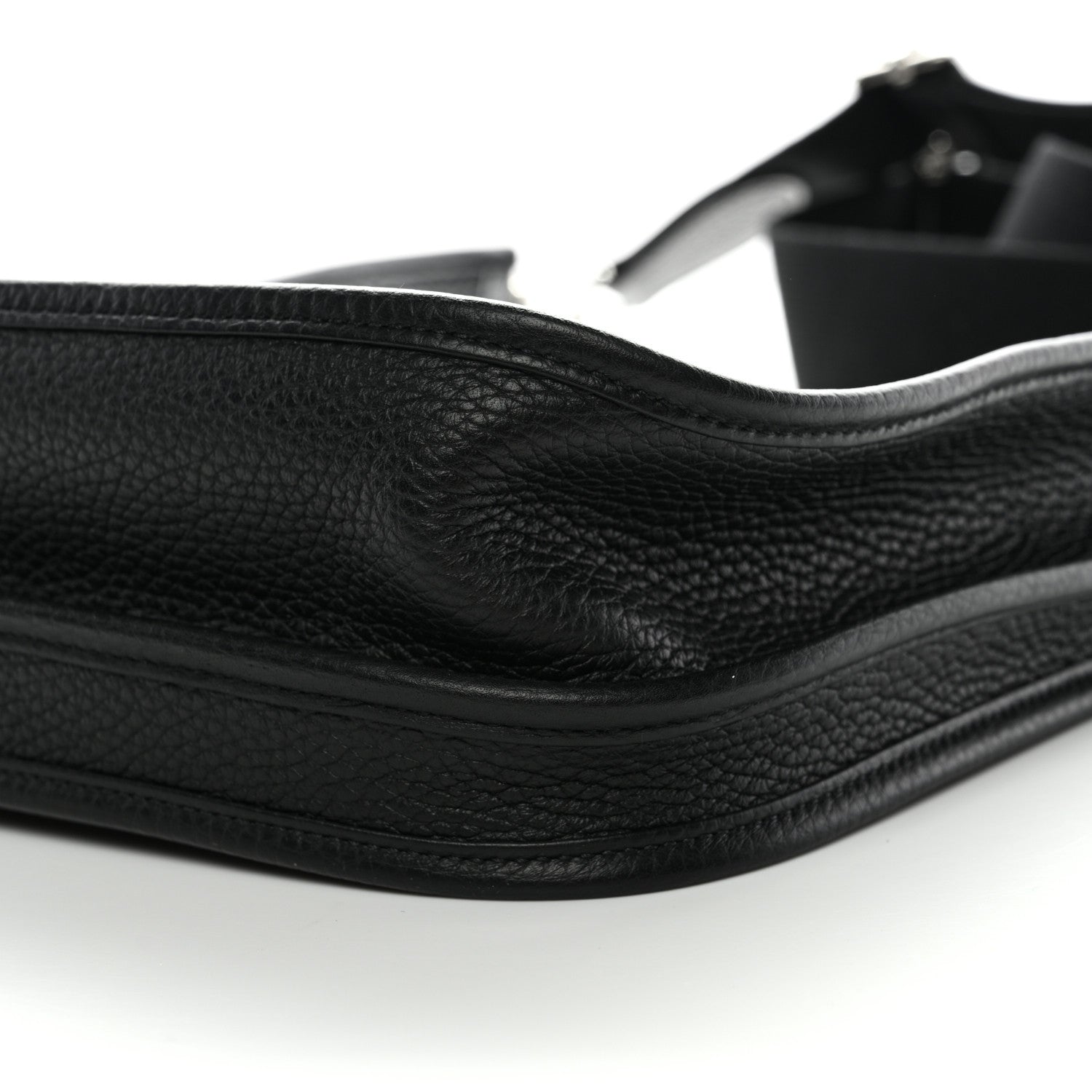 Hermes Taurillon Clemence Evelyne TPM Black 10 of 11