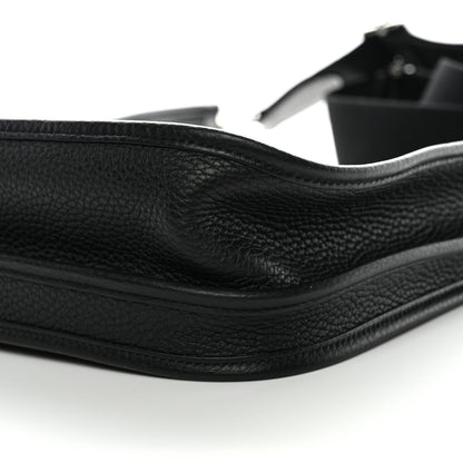 Hermes Taurillon Clemence Evelyne TPM Black 10 of 11