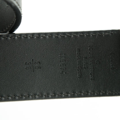 Louis Vuitton Damier Calfskin Boston Reversible Belt 95 38 Black 5 of 5