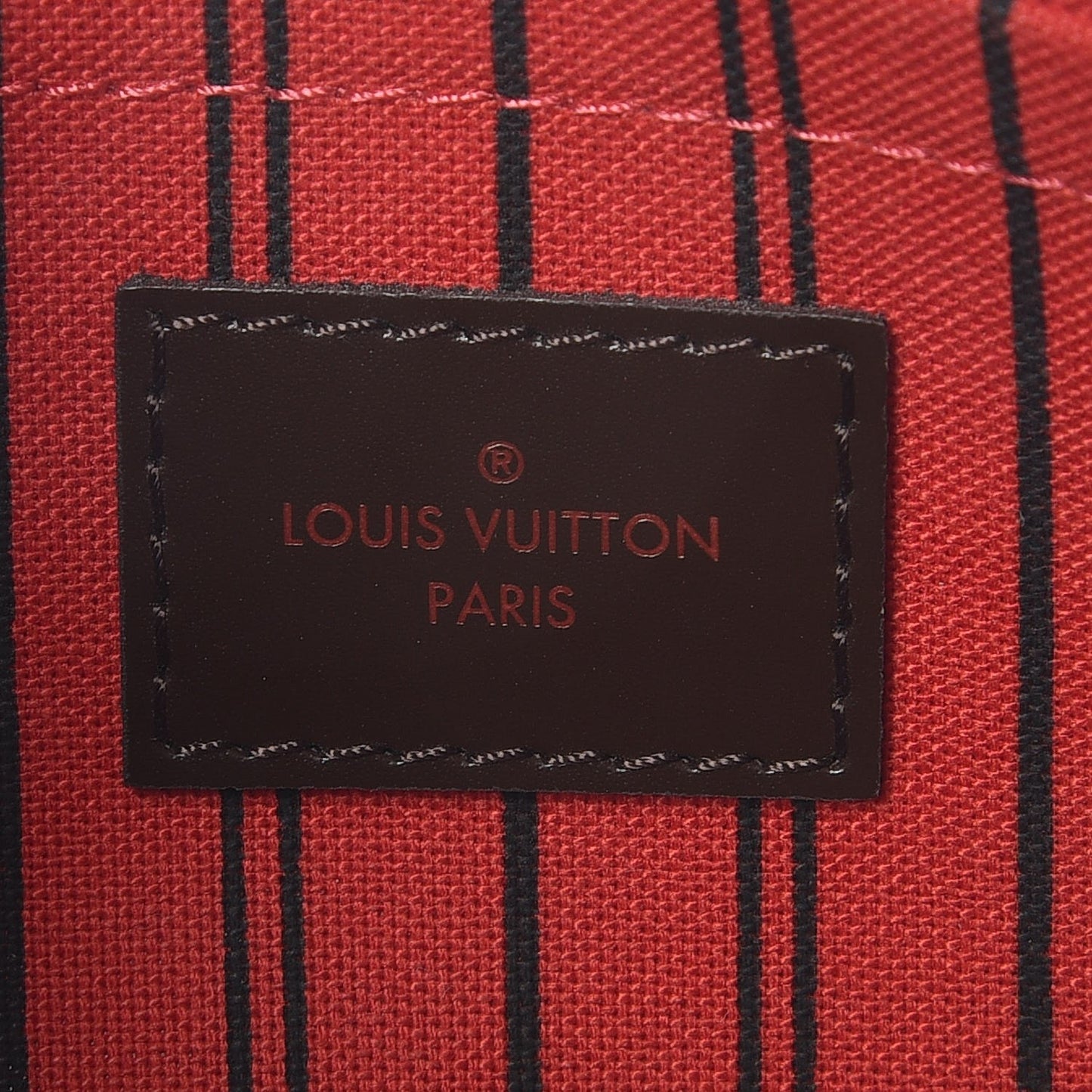 Damier Ebene Neverfull MM GM Pochette