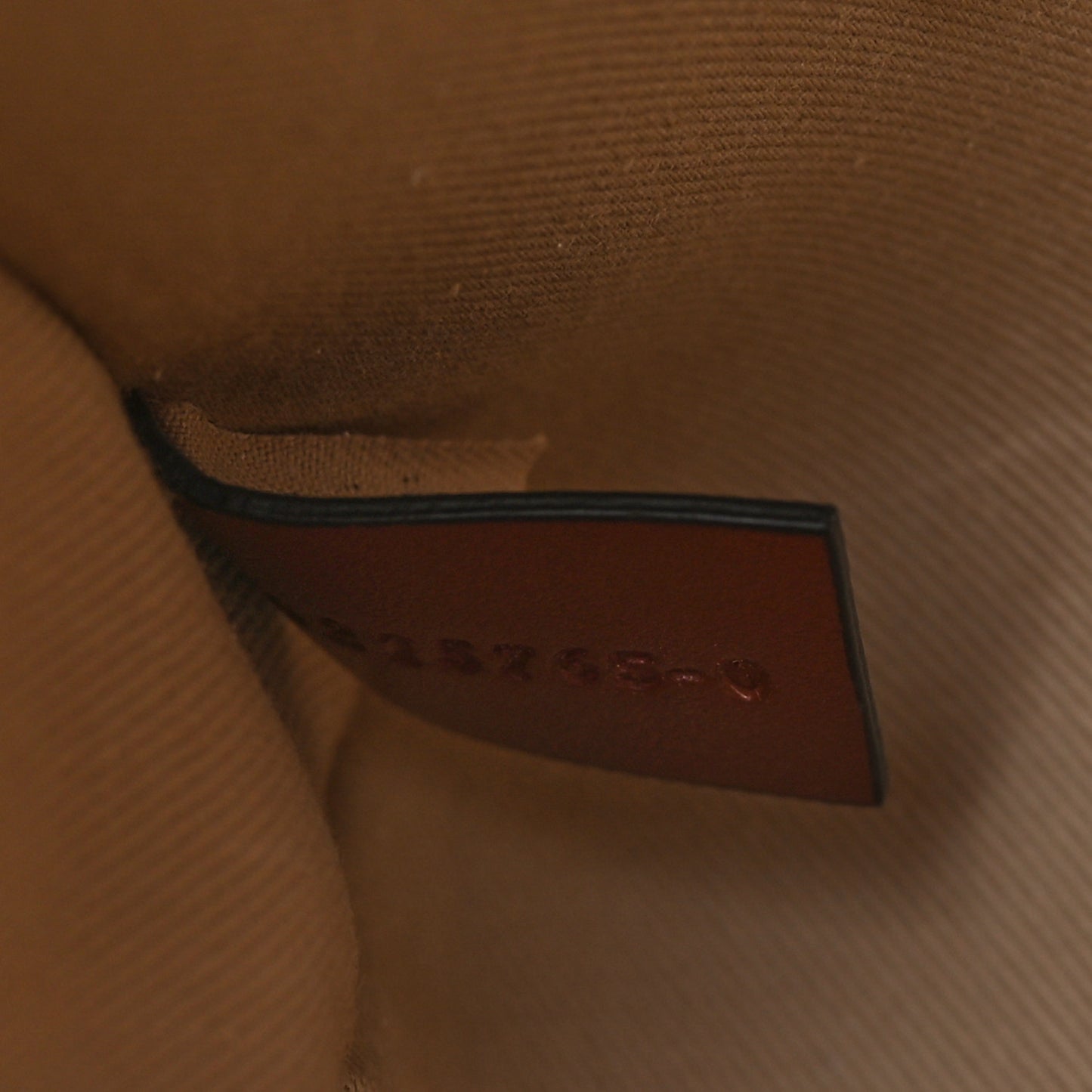 Cotton Calfskin Small Woody Ribbon Tote White Brown