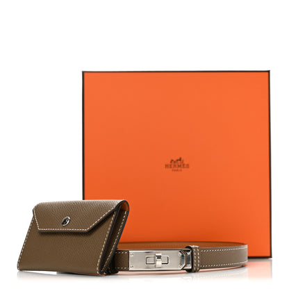 Hermes Epsom Kelly Pocket Belt Etoupe 7 of 7