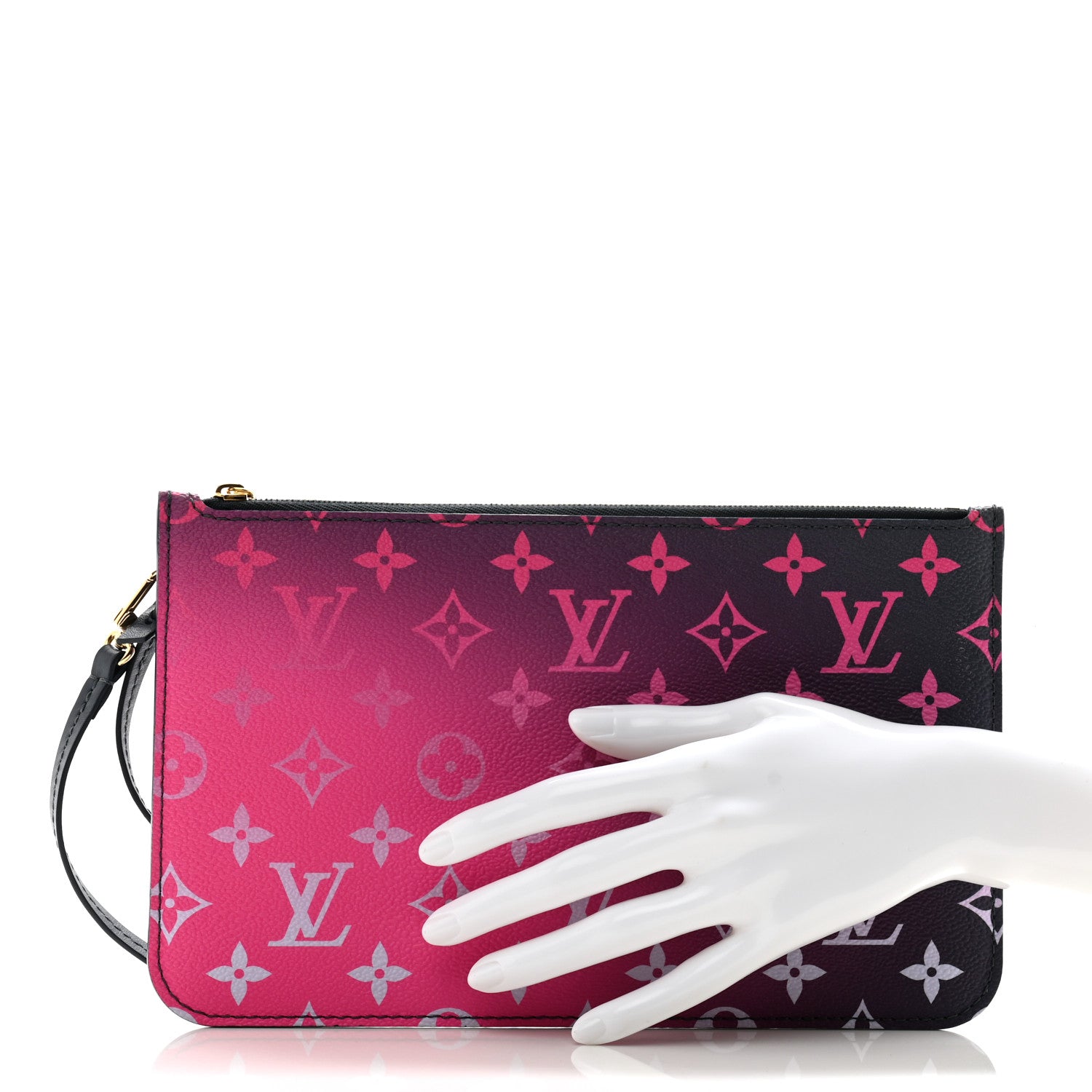 Louis Vuitton Monogram Spring In the City Neverfull MM GM Pochette Midnight Fuchsia 2 of 7