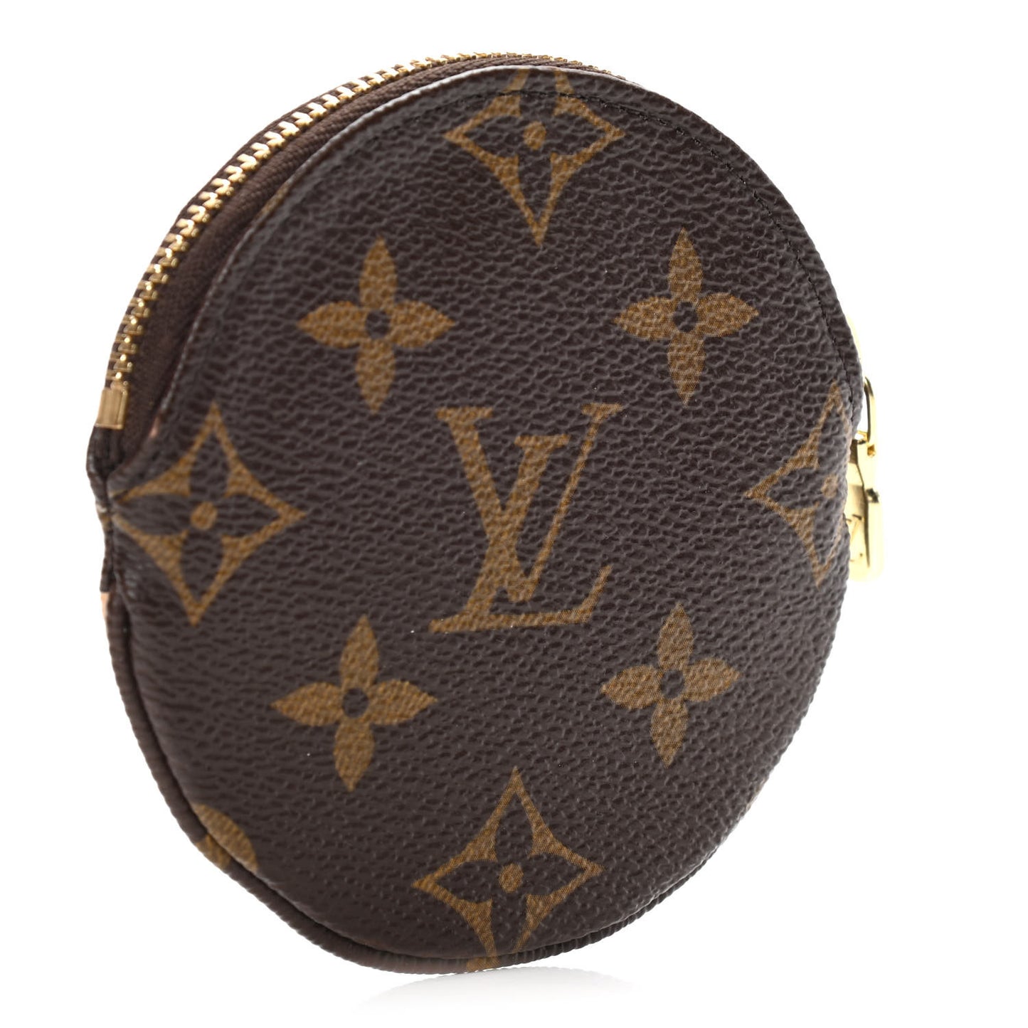 Monogram 2019 Christmas Animation Round Coin Purse Blue