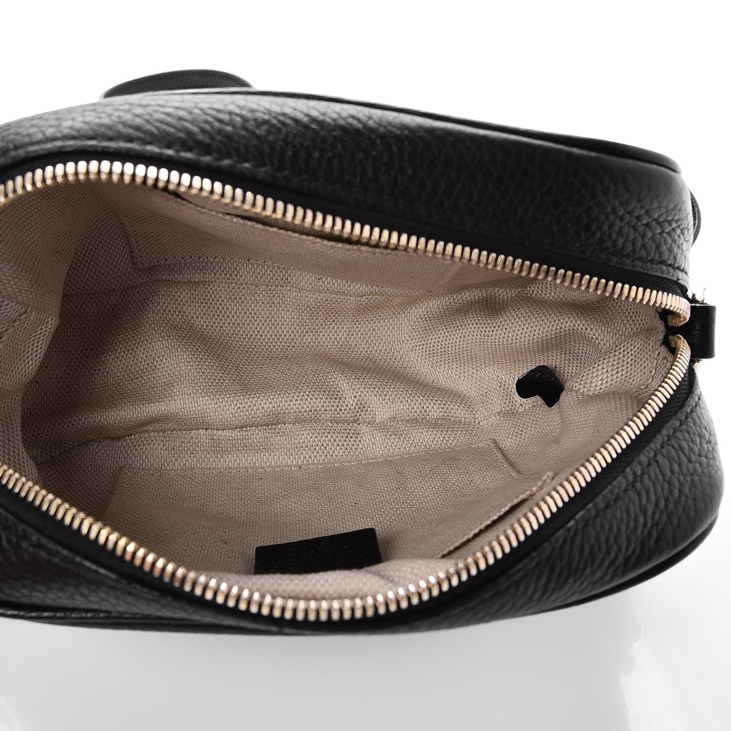Gucci Pebbled Calfskin Small Soho Disco Bag Black 5 of 7