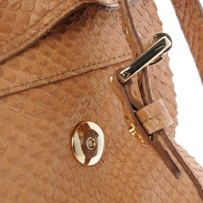 Mulberry Silky Snake Print Oversized Alexa Deer Brown 14 of 14
