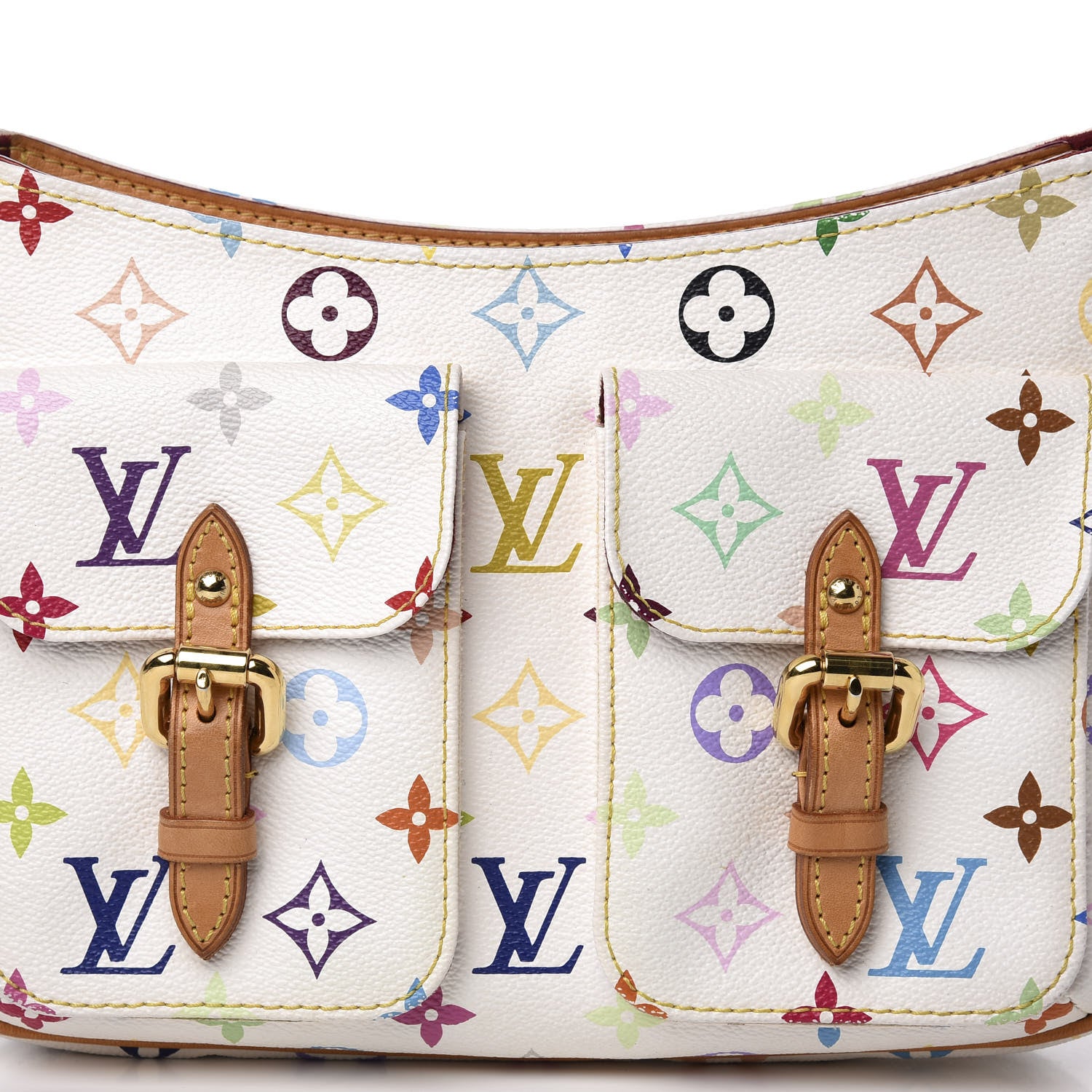Louis Vuitton Monogram Multicolor Lodge PM White 9 of 9