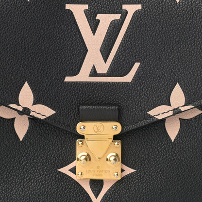Louis Vuitton Empreinte Monogram Giant Pochette Metis Black Beige 8 of 11