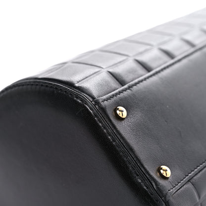 Chanel Lambskin Chocolate Bar Quilted Bag Black 10 of 24