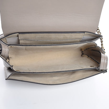 Chloe Suede Calfskin Small Faye Shoulder Bag Motty Grey 7 of 17