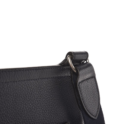 Mulberry Natural Grain Calfskin College Stripe Antony Messenger Midnight Chalk Moss 7 of 7