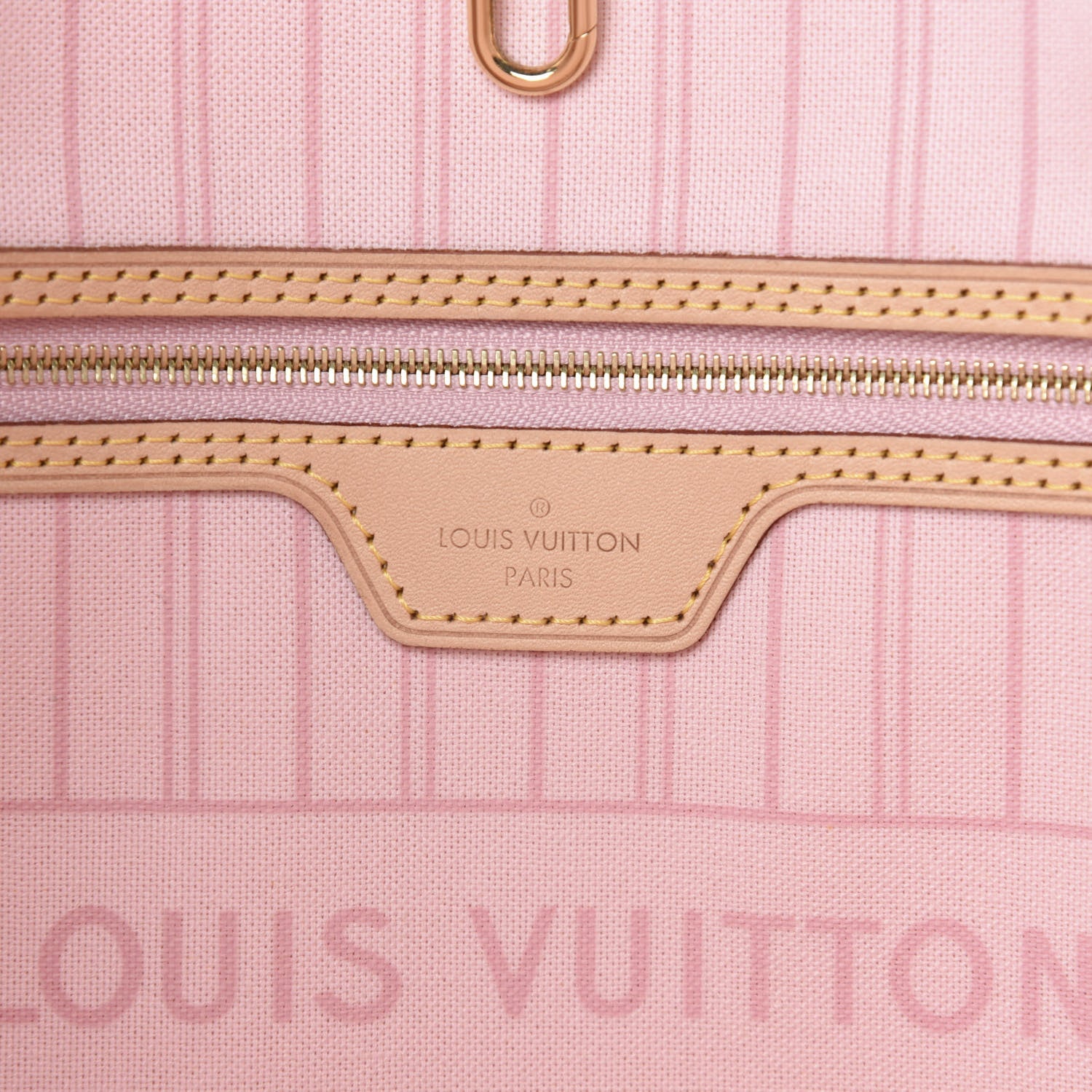 Louis Vuitton Damier Azur Neo Neverfull MM Rose Ballerine 8 of 12