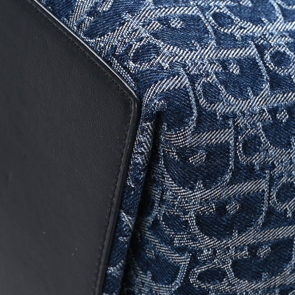 Christian Dior DIOR Denim Jacquard Oblique Large Toujours Blue 8 of 11