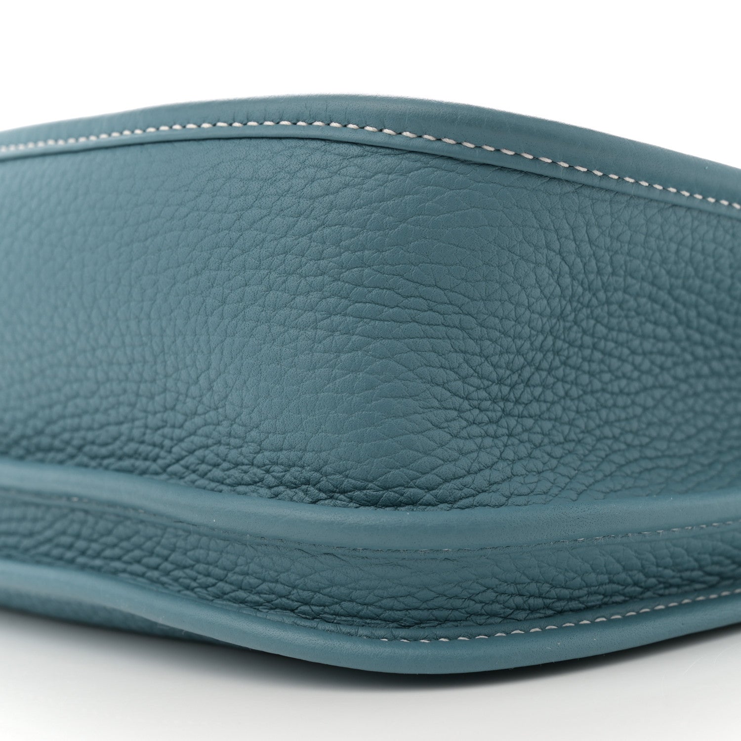 Hermes Taurillon Clemence Evelyne III PM New Blue Jean 10 of 11