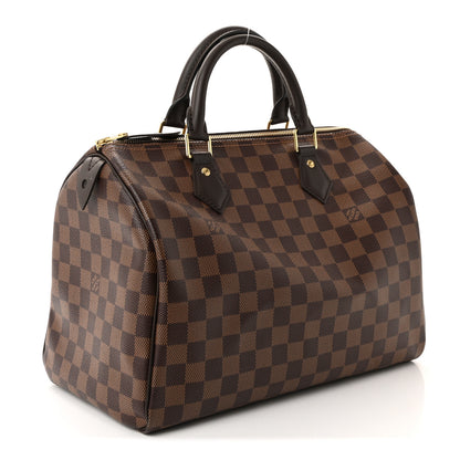 Louis Vuitton Damier Ebene Speedy 30 3 of 10