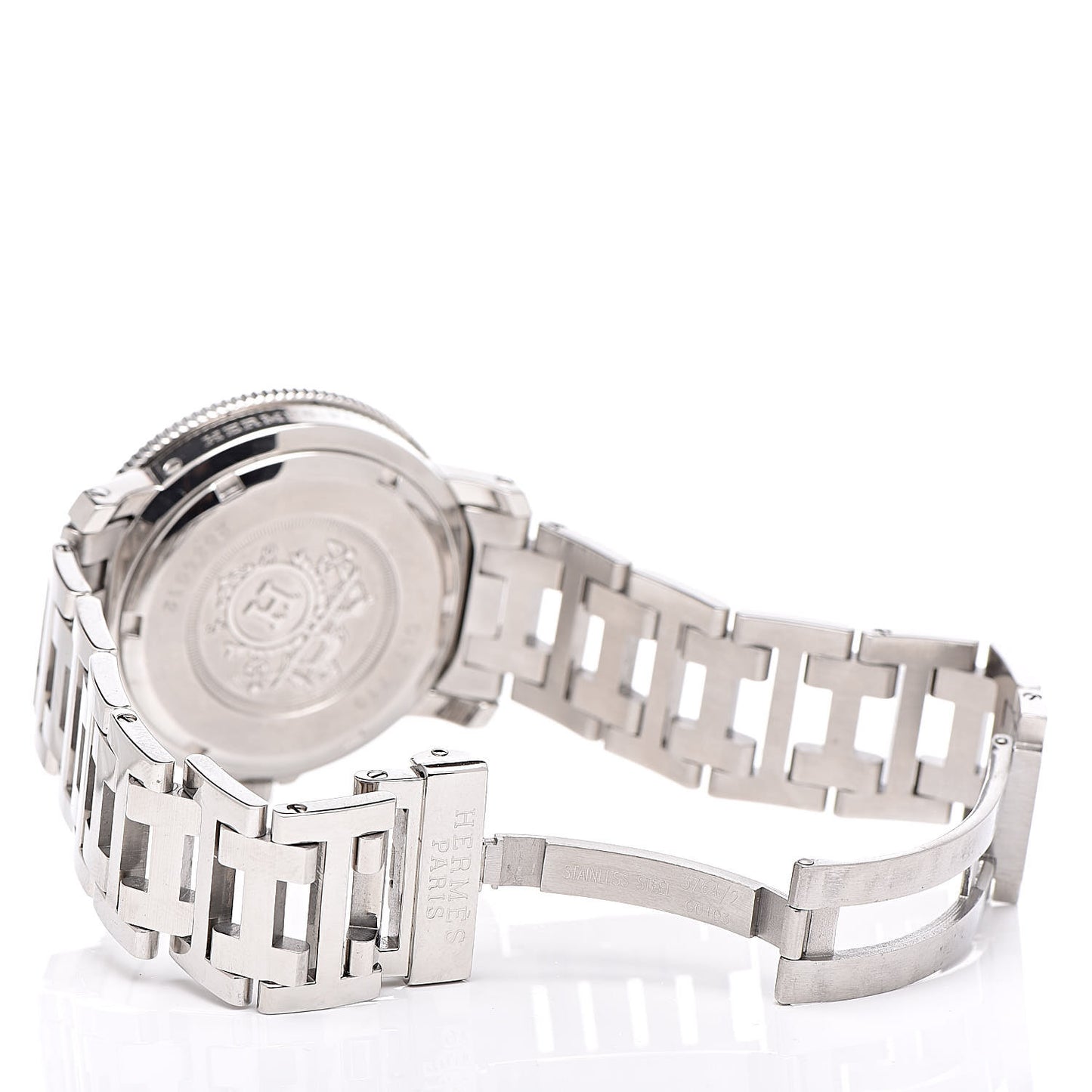 Stainless Steel 38mm Clipper Diver Quartz Watch White