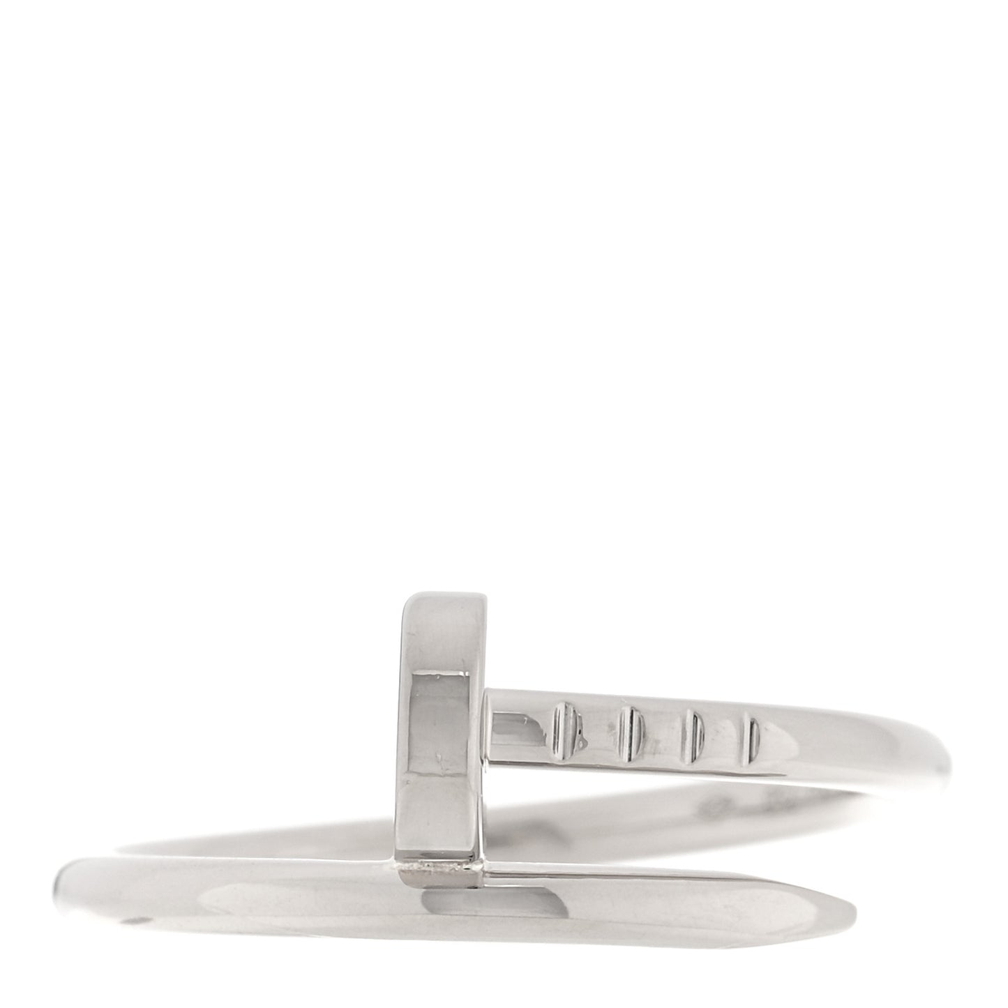 18K White Gold Juste Un Clou Ring 51 5.75