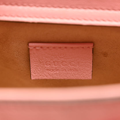 Gucci Wonka Grain Calfskin Mini Diana Tote Bag Wild Rose Fuxia Fluo 6 of 12