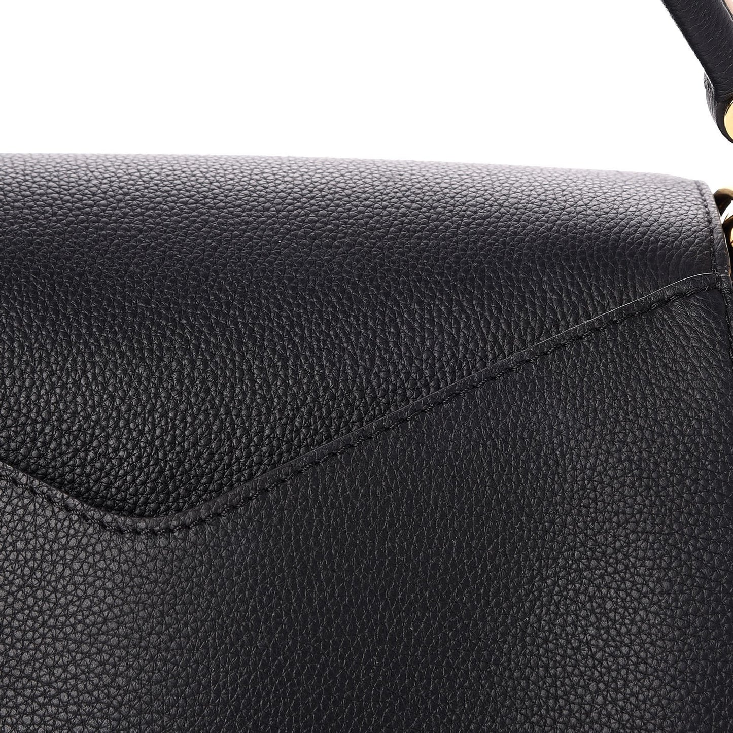 Monogram Double V Black