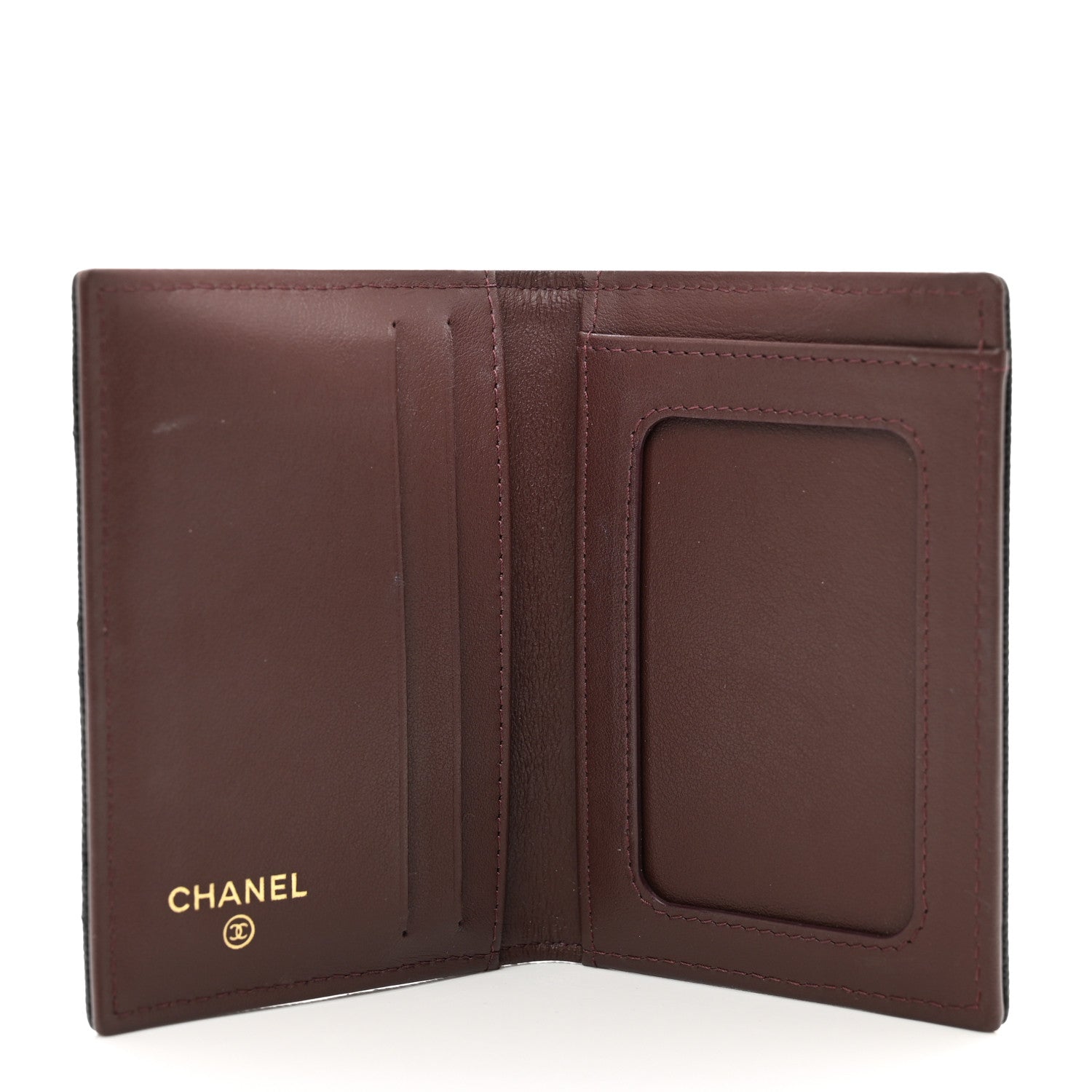 Chanel Caviar Quilted Card Holder Wallet Black 5 of 9