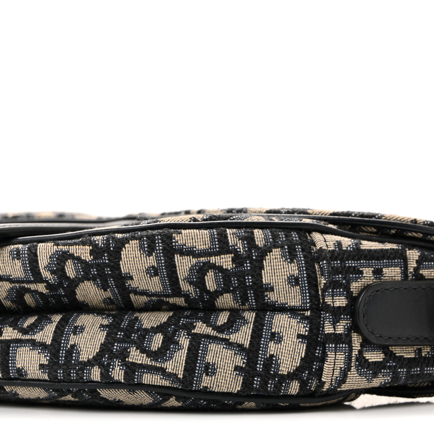 Christian Dior Oblique Saddle Bag Blue 10 of 12