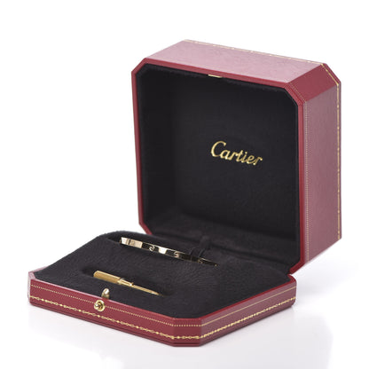 Cartier 18K Yellow Gold Small LOVE Bracelet 17 6 of 6